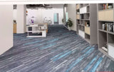 Carpet plank blue