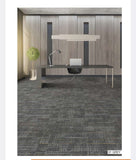 Roll Carpet Glitter Series in grey, 6-7mm thick, 22oz pile, ideal for offices and homes.