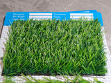 25mm all-green artificial grass carpet for outdoor use, soft and durable.