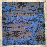 Ccarpet tiles plank blue -splash Plank Series