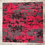 Ccarpet tiles plank red -splash Plank Series