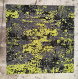 Ccarpet tiles plank yellow -splash Plank Series