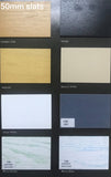 (16 COLOURS) INDOOR WOODEN BLIND (DECORATIVE TAPE) - 50MM