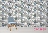 (4 COLOURS) WALLPAPER -  CB SERIES 03