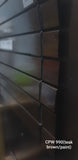 OUTDOOR WOODEN BLIND - CPW990(TEAK BROWN/PAINT)