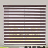 MALAYSIA | ONLINE WINDOW ZEBRA BLIND BIDAI TINGKAP -CHOCOLATE