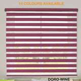 MALAYSIA | ONLINE WINDOW ZEBRA BLIND BIDAI TINGKAP -WINE