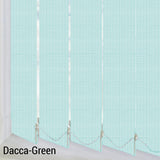 (4 COLOURS) VERTICAL BLIND - DACCA SERIES