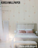 KOREA WALLPAPER - KARA PINK ELEGANT SERIES