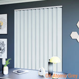 (5 COLOURS) VERTICAL BLIND - OX SERIES (BLACKOUT)