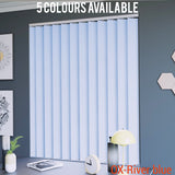 (5 COLOURS) VERTICAL BLIND - OX SERIES (BLACKOUT)