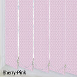 (6 COLOURS) VERTICAL BLIND - SHERRY SERIES