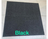Carpet tiles black plain office Malaysia supply and install