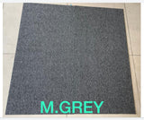 Carpet tiles grey plain office Malaysia supply and install