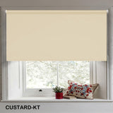 MALAYSIA | (6 Colours) Roller blind-Blackout KT  CUSTARD WINDOW BLIND BUY ONLINE