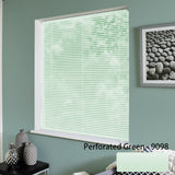 MALAYSIA | ALUMINIUM VENETIAN BLIND PERFORATED GREEN WINDOW BLIND ONLINE BUY