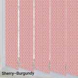 (6 COLOURS) VERTICAL BLIND - SHERRY SERIES