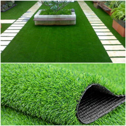 Artificial grass carpet for landscaping, garden,outdoor and indoor use. High-quality synthetic turf supplier in Malaysia.