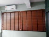 35mm wooden blind decorative supply installation