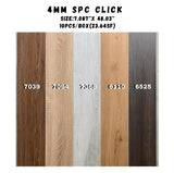 4mm SPC flooring with wood-look designs in Malaysia 