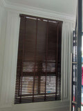 50mm wooden blind decorative tape supply installation