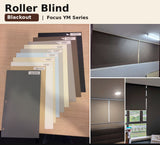 Blackout Roller Blind Supplier Malaysia – Focus YM Series Supply & Installation