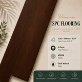 Dark Walnut SPC flooring AT624