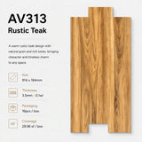 Gorgeous vinyl click flooring AV313 Rustic Teak in Malaysia