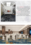 Hotel flooring using Wilton Series roll carpet in Malaysia