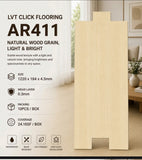 4.5mm LVT click flooring AR411 Light Maple