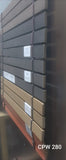 Outdoor Wooden Blinds 280 Series showing half-inch wooden slats and string control