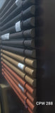 Outdoor Wooden Blinds 288 Series with 1/2-inch half-round slats