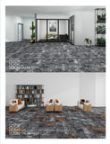  Orange and grey pattern carpet Tiles Malaysia 