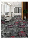  Red and grey pattern carpet Tiles Malaysia 