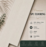 Panel White SPC flooring AT622