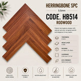 Rodwood Herringbone SPC flooring HB514