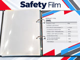2MIL Safety Film for glass protection