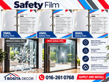 Safety Film for glass protection Malaysia