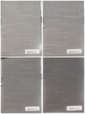 Shantung translucent roller blinds fabric colour samples by Bosita Decor in Kuala Lumpur