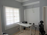 Shantung translucent light filtering roller blinds for office windows from a roller blinds supplier in Kuala Lumpur