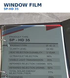 SP-HD 35 medium grey Window Tint Film Malaysia