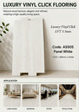 5.5mm vinyl click flooring AS505 Panel White