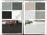Vinyl square tile flooring supply and installation