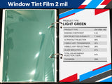 Window Tint Film Light Green 2mil