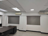 BL30 Series Zebra Blinds Installed in an Office with Dual Windows for Light and Privacy Control by Bosita Decor Malaysia