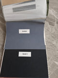 Zebra Blinds Fabric Samples in Grey and Dark Grey for Malaysia Homes