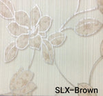 (Malaysia)Brown Wallpaper Luxury-Big flower series Home Wall Decor