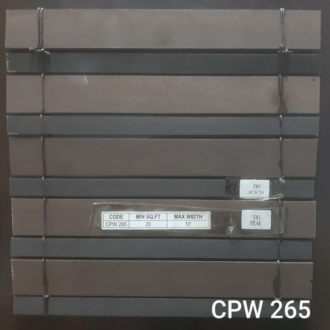 OUTDOOR WOODEN BLIND - CPW265 SERIES