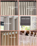 (MALAYSIA)CURTAIN HOME DECOR FRENCH PLEAT ,EYELET CURTAIN ,SINGAPORE PLEAT , TAB CURTAIN, ROMAN CURTAIN