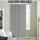 (6 COLOURS) PANEL BLIND - KT SERIES (BLACKOUT)